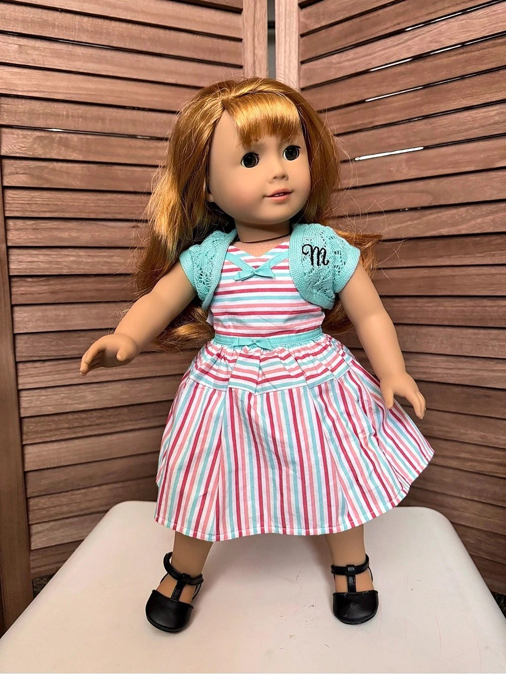 American Girl Maryellen Larkin Doll Original Meet Outfit Historical 18” Doll